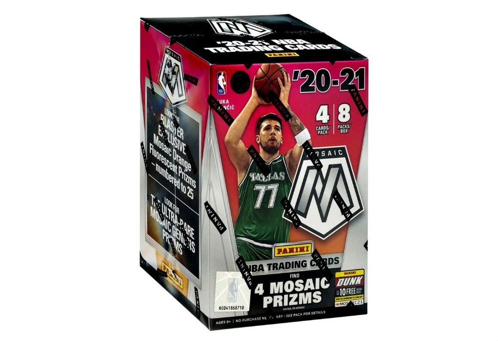 20-21 mosaic Blaster Box nba trading hot cards