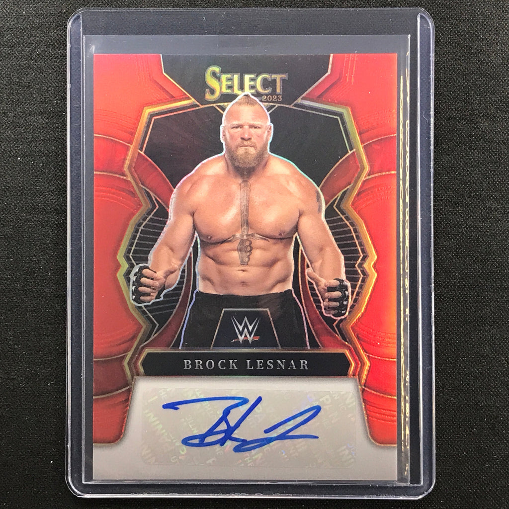 Brock offers Lesnar WWE Select auto