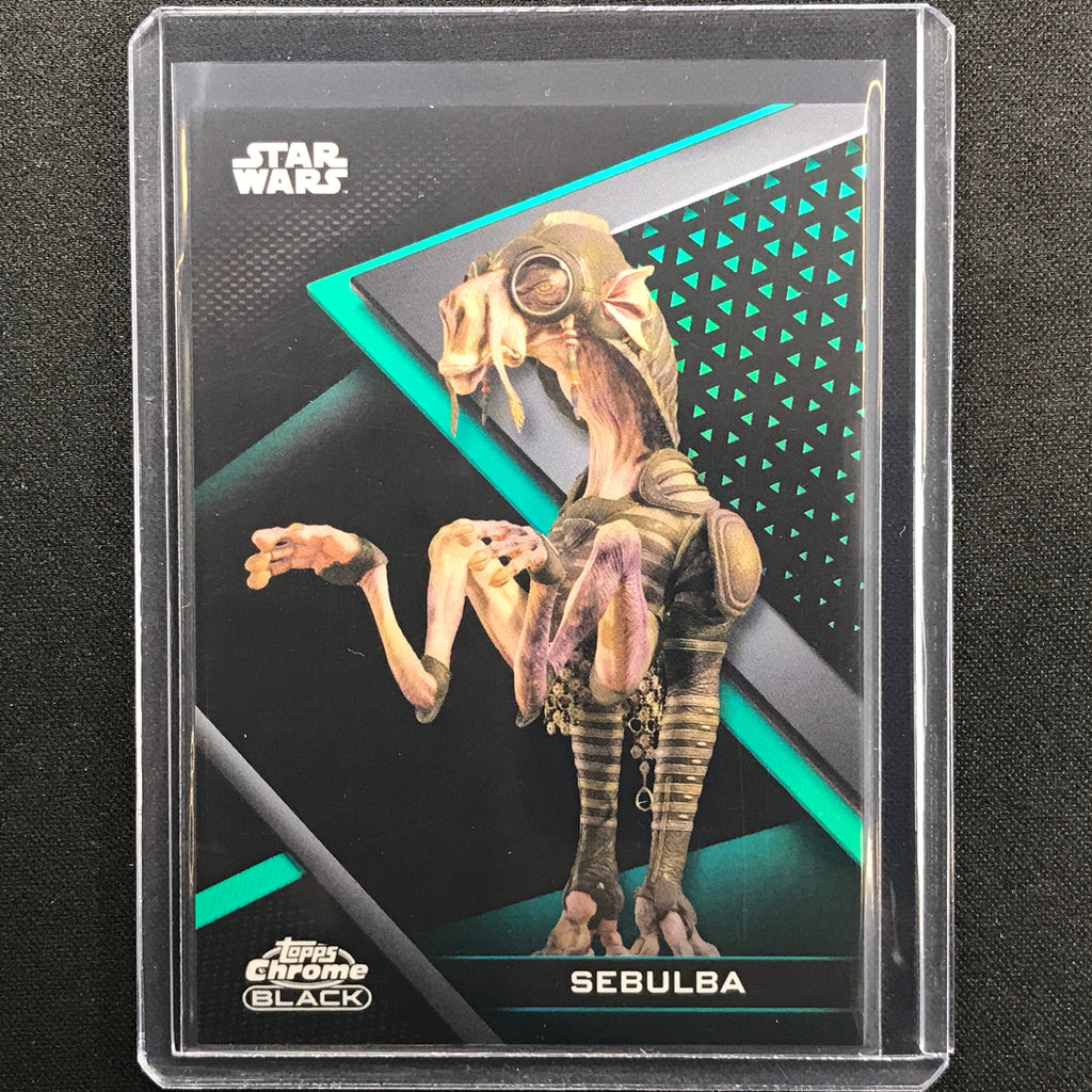 2023 Topps Star Wars Chrome Black Max Rebo Base Card 88 海外 即決-