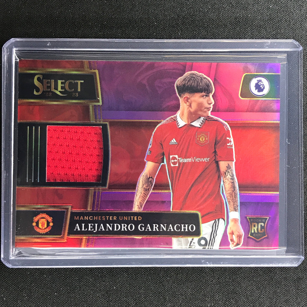 2022-23 Select Epl Alejandro Garnacho Select Memorabilia Rookie Relic 