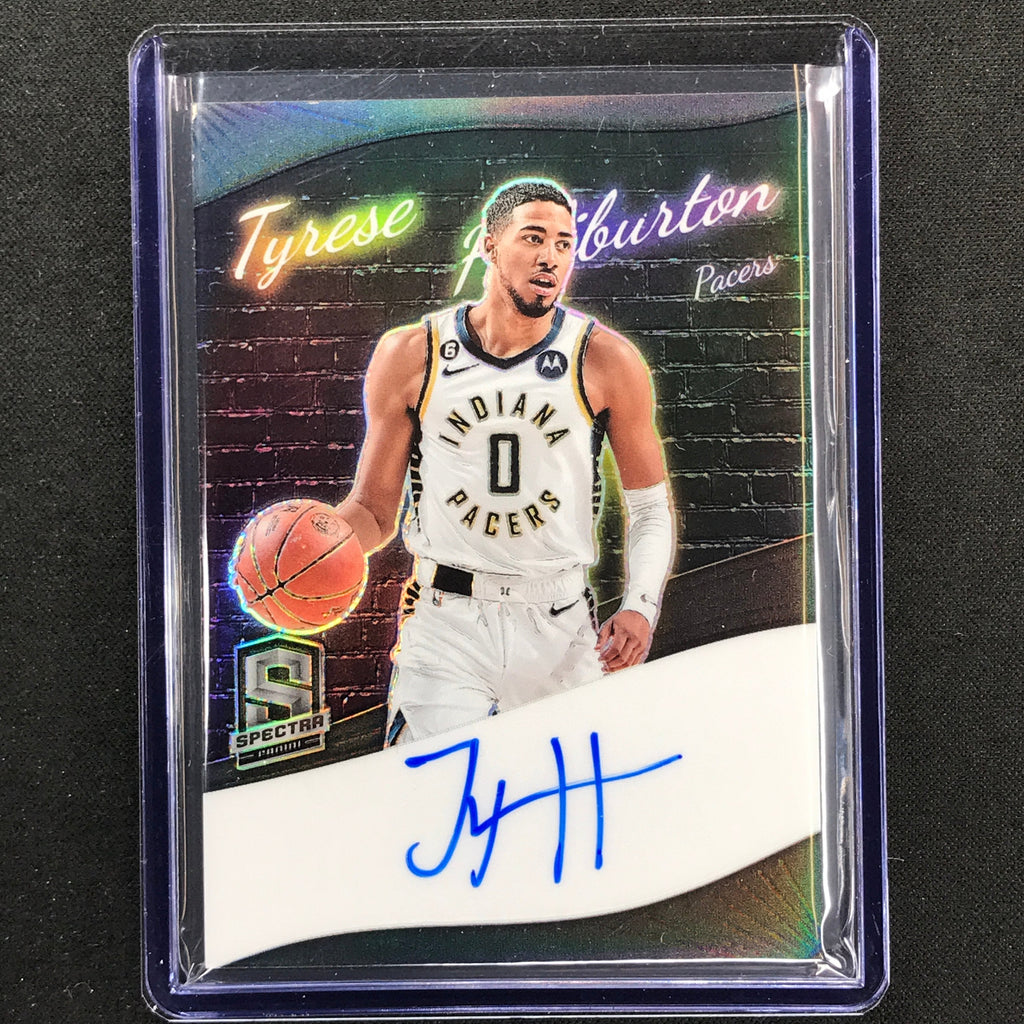 Tyrese Haliburton Spectra Auto high quality /25 Indiana Pacers