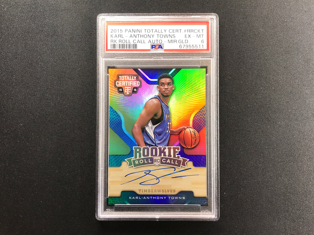 2015 Certified PSA 10 store Karl-Anthony Towns