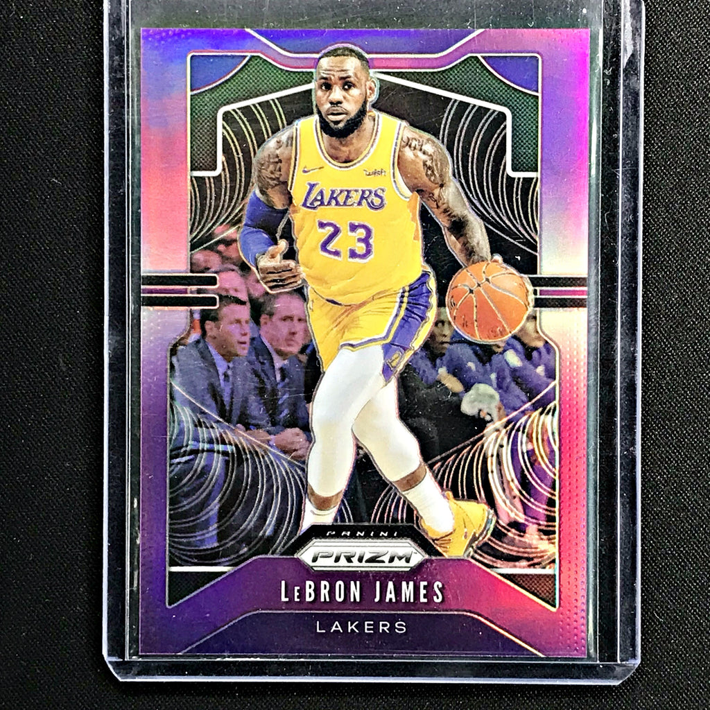 2019-20 Prizm LEBRON JAMES Purple Prizm 39/75