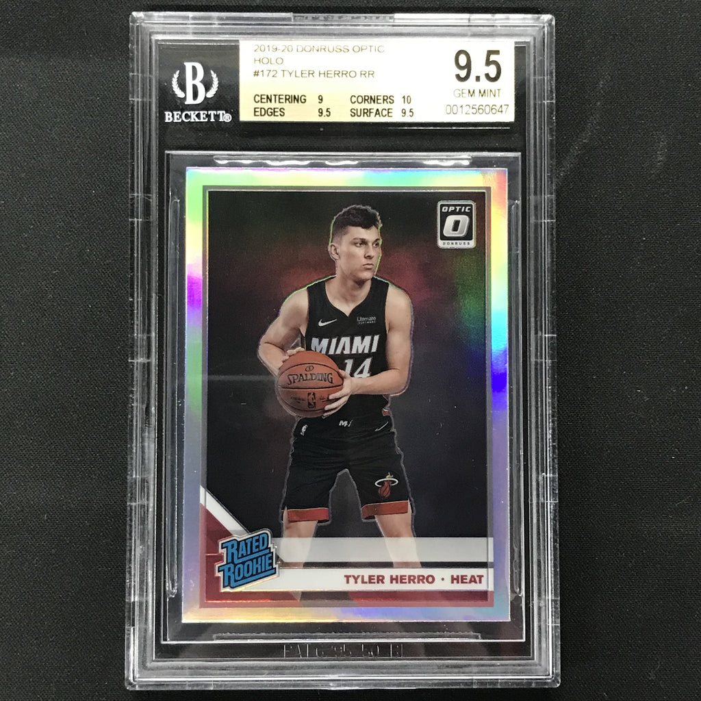 Tyler orders Herro Rookie Silver Prizim Mint 9