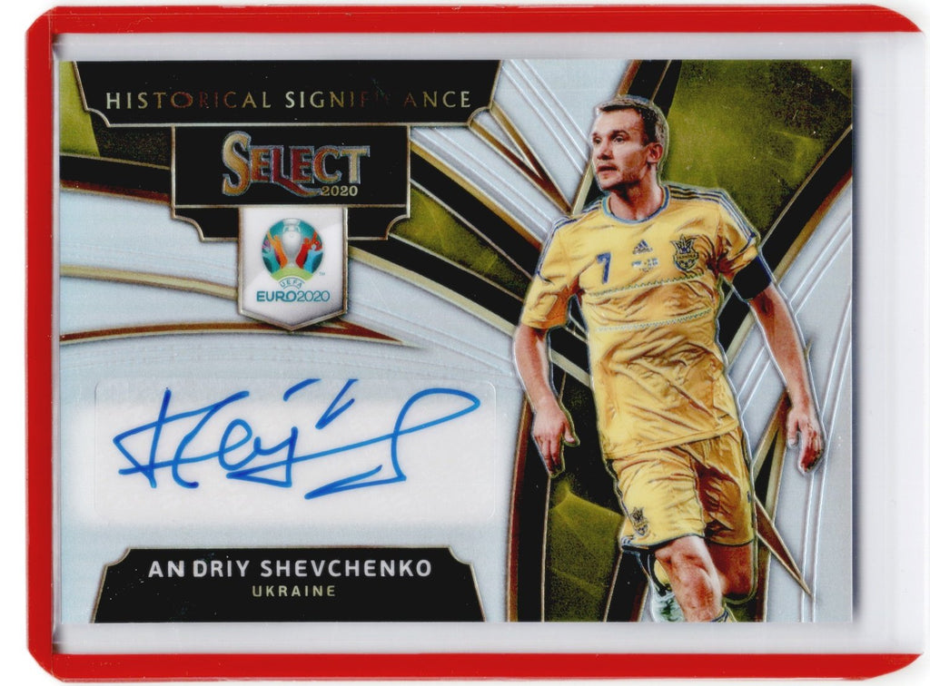 2020 Select UEFA Euro ANDRIY SHEVCHENKO Historical Significance Auto Silver  #AS (H)