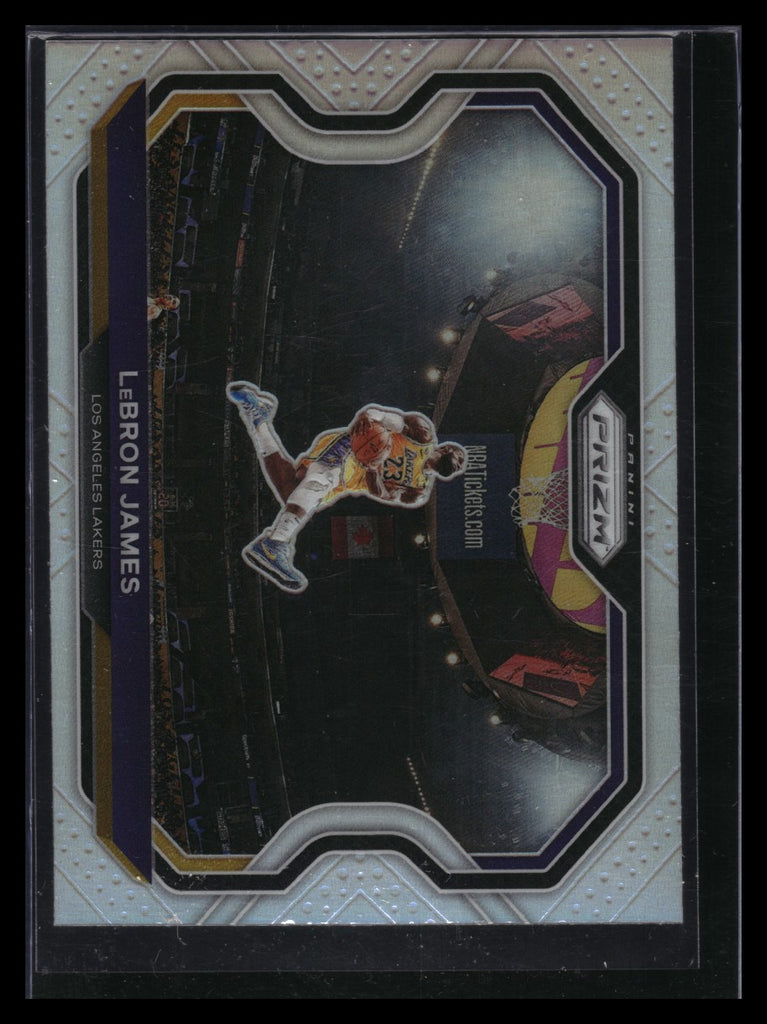 2020-21 Prizm LEBRON JAMES Kobe Bryant Tribute Dunk Silver Prizm