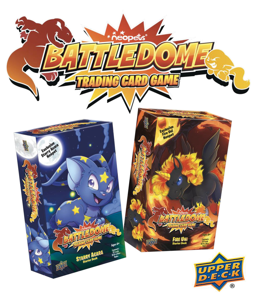 Introducing 2024 Upper Deck Neopets Battledome Trading Card Game ...