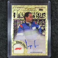 2024 Topps Finest Formula 1 GERHARD BERGER Intimidators Auto Superfractor 1/1