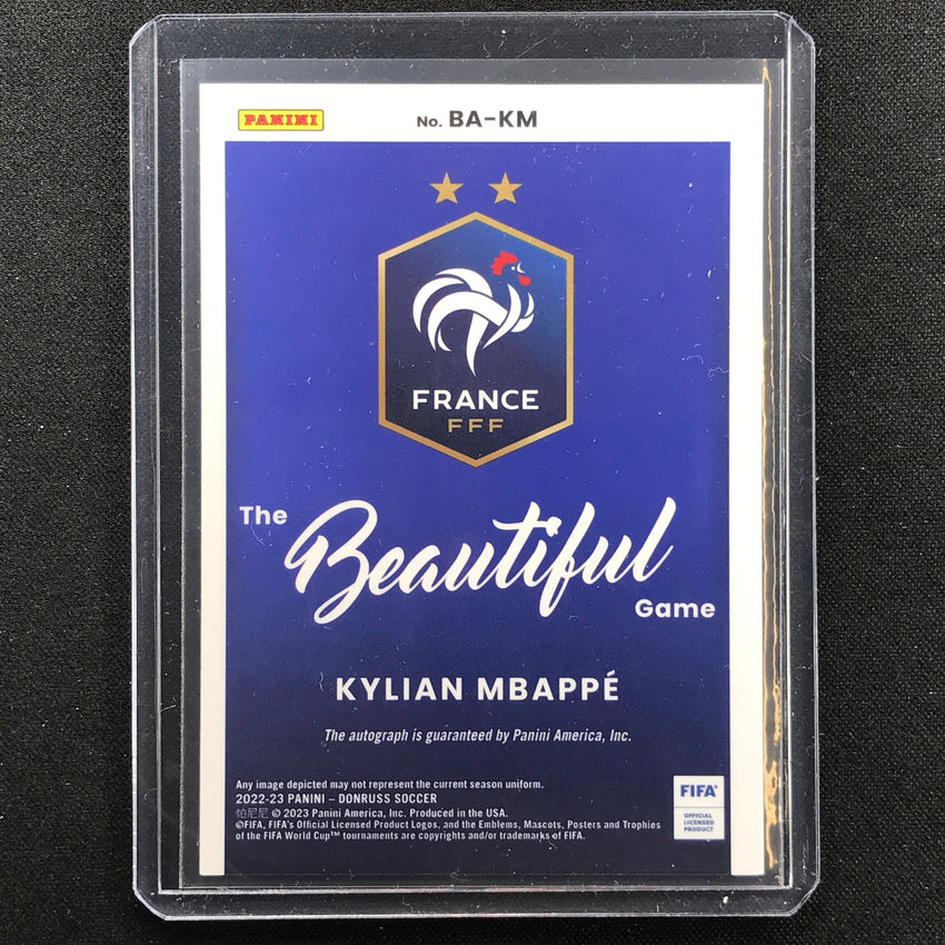 Image Kylian Mbappé image beautiful image beautiful image beautiful image beautiful image beautiful image beautiful - 2022-23 Donruss Fifa Kylian Mbappe The Beautiful Game Auto Base No ...