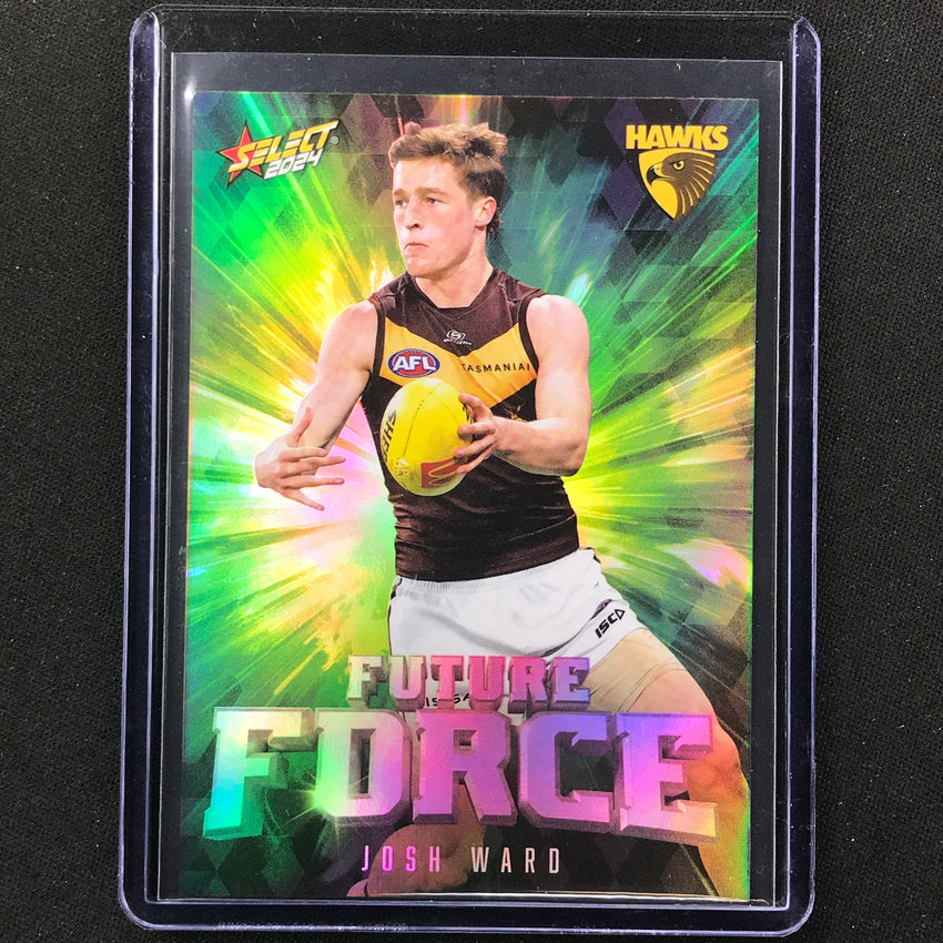 2024 Footy Stars Josh Ward Future Force Green 63/195 No 49