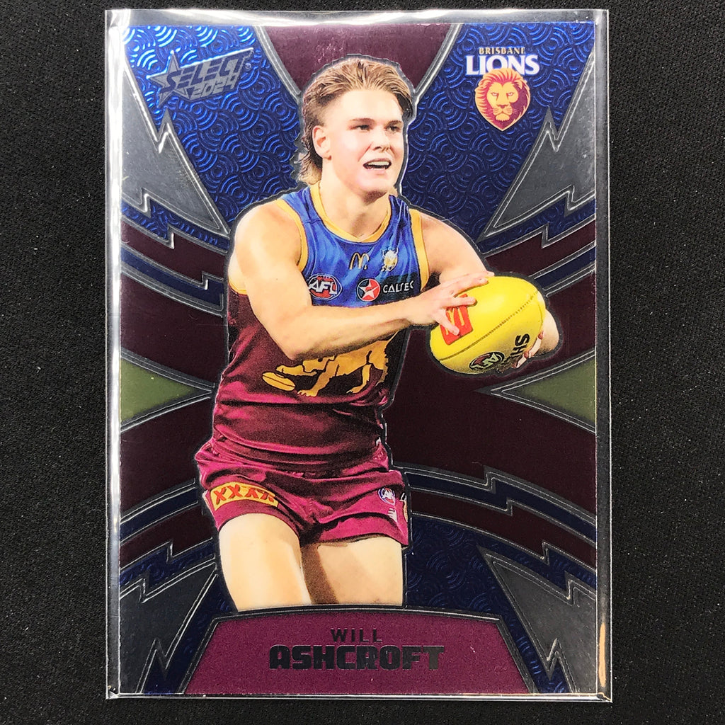 2024 Footy Stars WILL ASHCROFT Luminous Thunderbolt 466/599 #24 ...