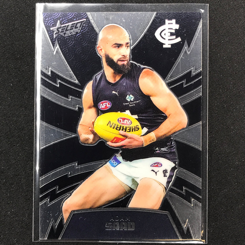 2024 Footy Stars Adam Saad Luminous Thunderbolt 530/599 No 62