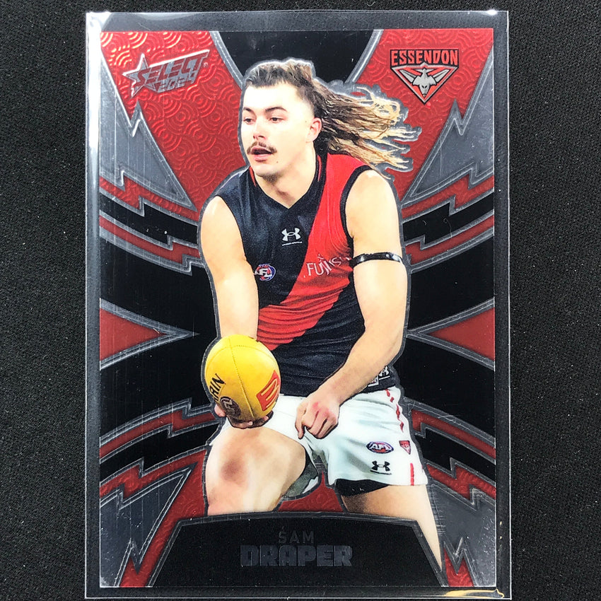 2024 Footy Stars Sam Draper Luminous Thunderbolt 162/599 No 90