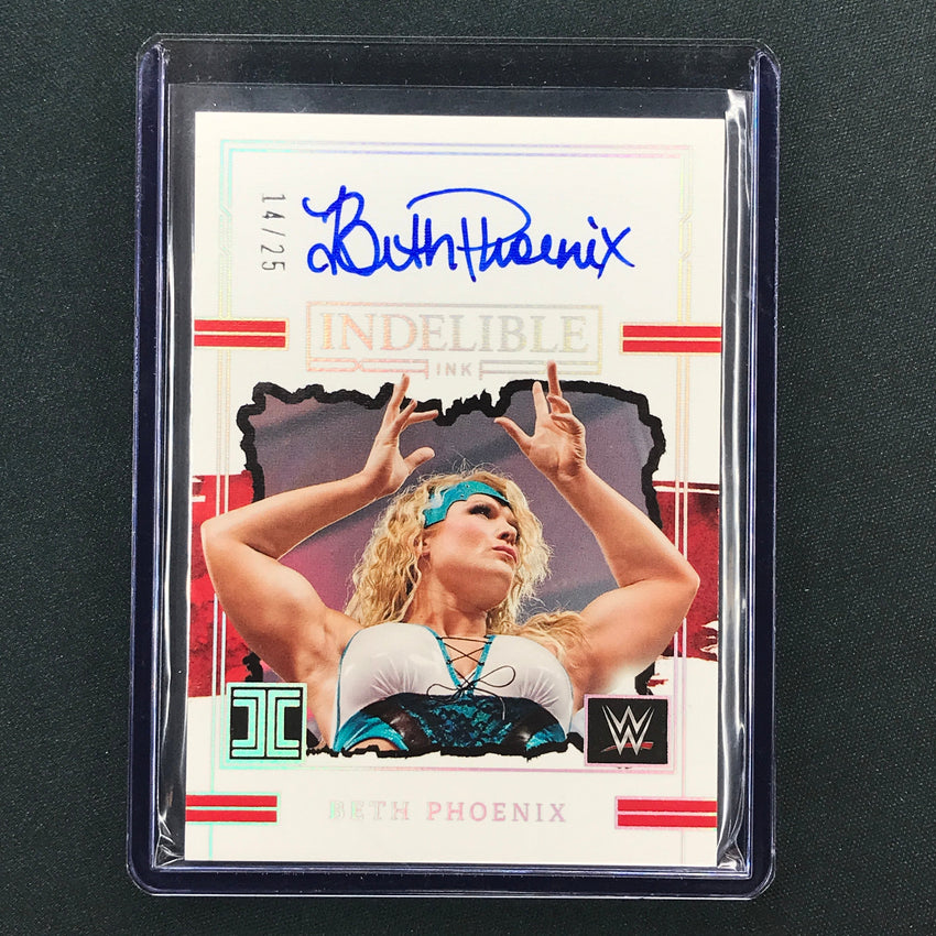 2023 Impeccable WWE Beth Phoenix Indelible Ink Auto Silver 14/25