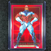 2024 Marvel Masterpieces '92 Platinum CAPTAIN BRITAIN Precious Metal Gem /100