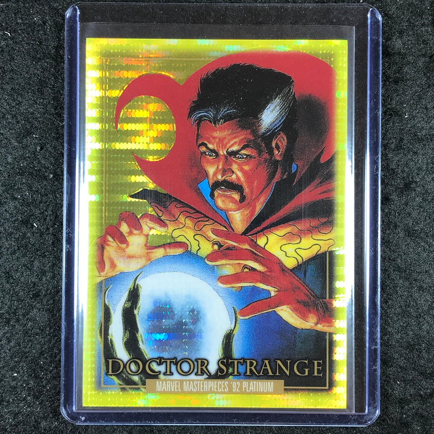 2024 Marvel Masterpieces '92 Platinum DOCTOR STRANGE Base Seismic Gold 88/92 #24