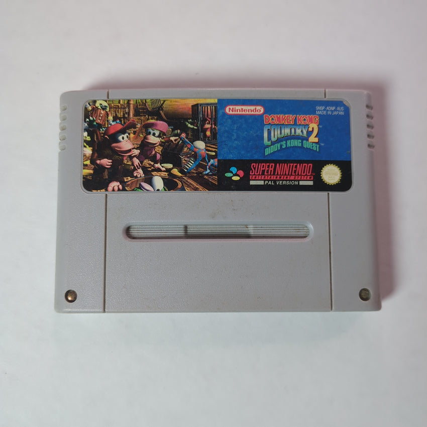 Donkey Kong Country 2 Super Nintendo Pal Cartridge