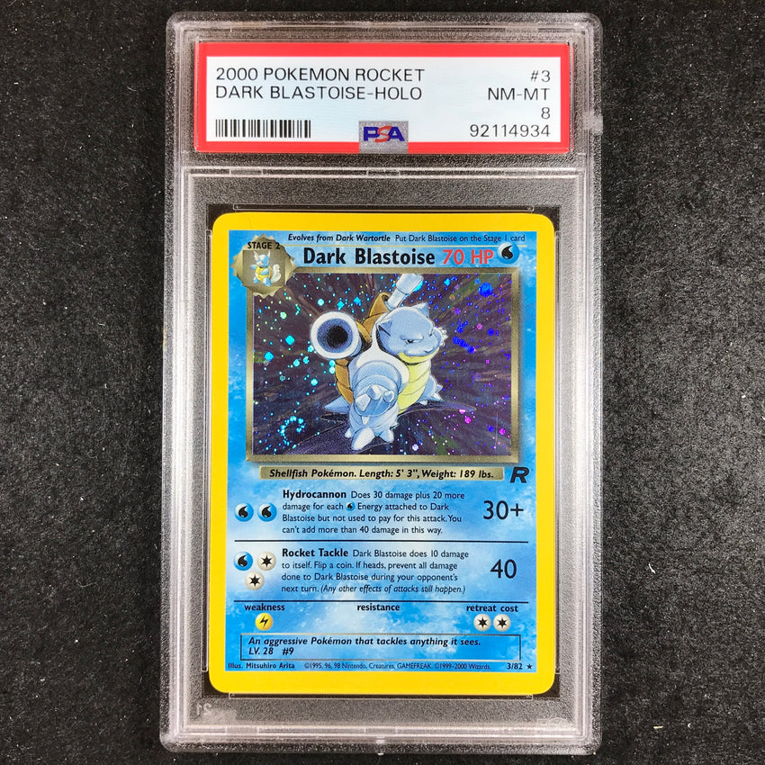 PSA 2024 8 Dark blastoise