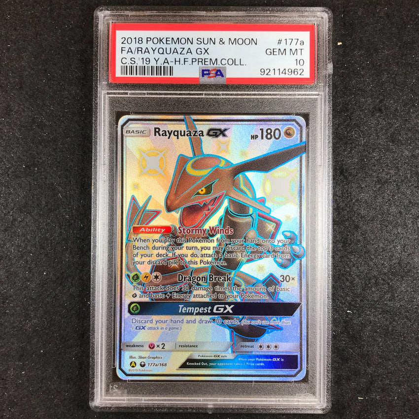 Rayquaza GX Sun & Moon newest 177a