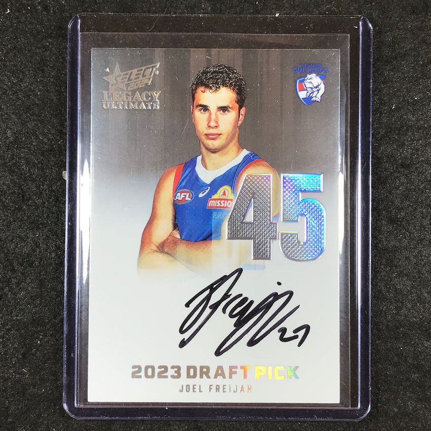 2024 Select AFL Legacy Ultimate JOEL FREIJAH Draft Pick Signatures 39/40 #45