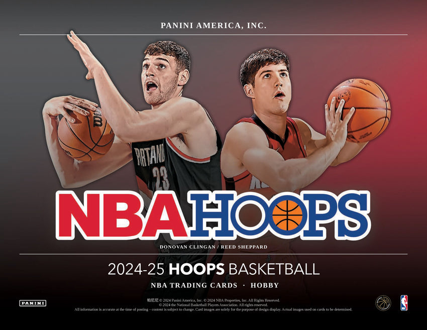 2024-25 Panini Hoops Basketball Hobby Box (Pre Order)