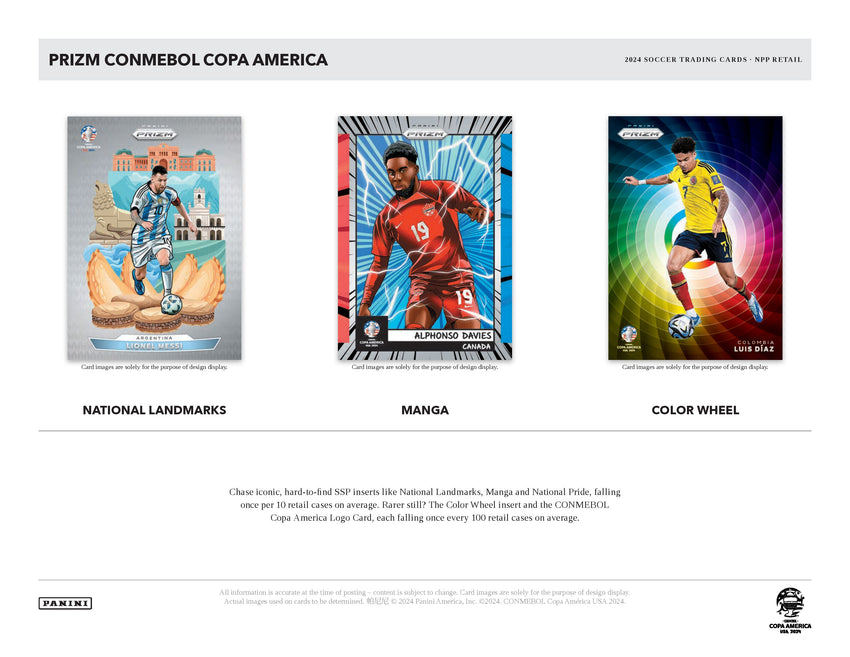 2024 Panini Prizm COPA America Soccer Mega Box