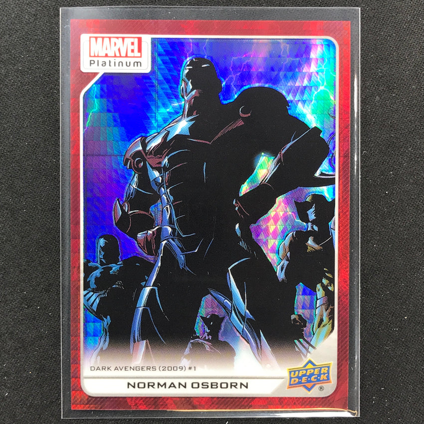 2023 Marvel Platinum Norman Osborn High Series Base Red Prism 174/199 #110