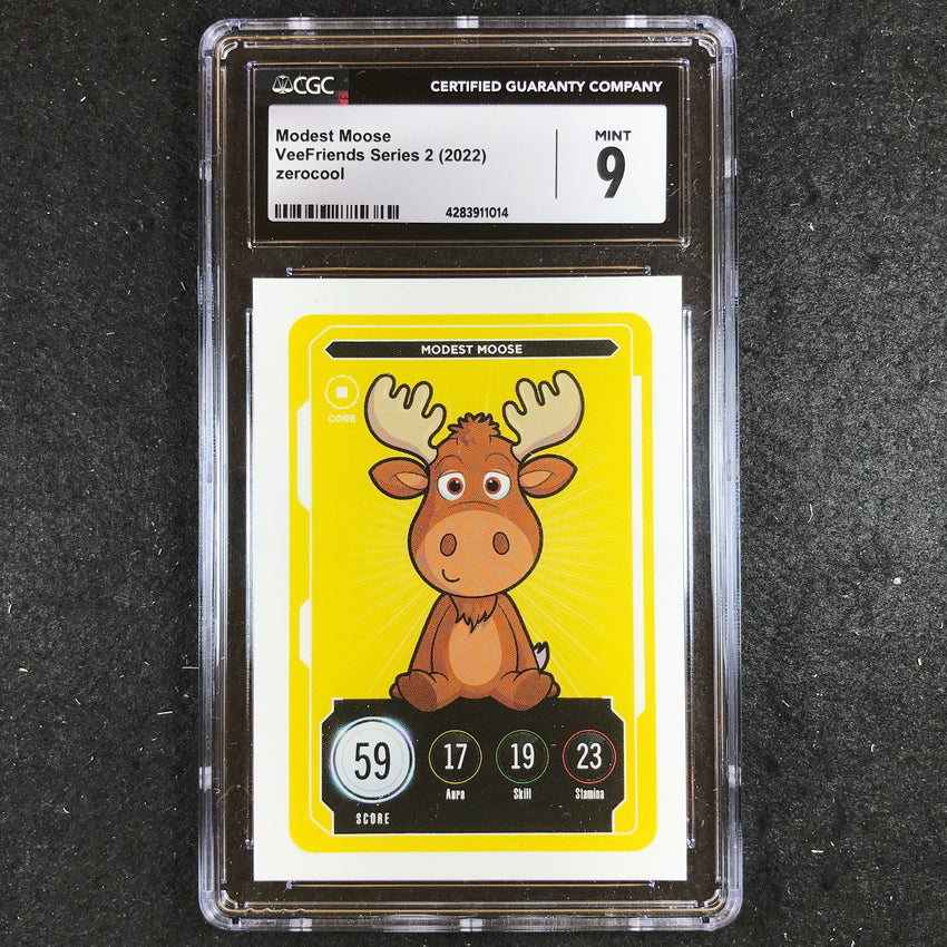 VeeFriends Series 2 Gary Vee Owned MODEST MOOSE Core CGC 9 (014)