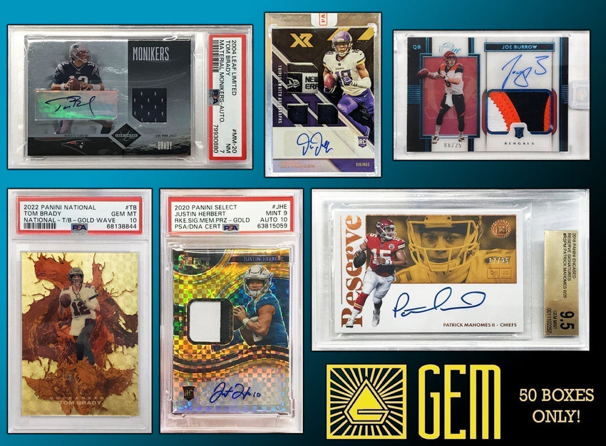 2024 Banner Gem Football 1-Box Break #20725 - Random Team - May 10 (5pm)