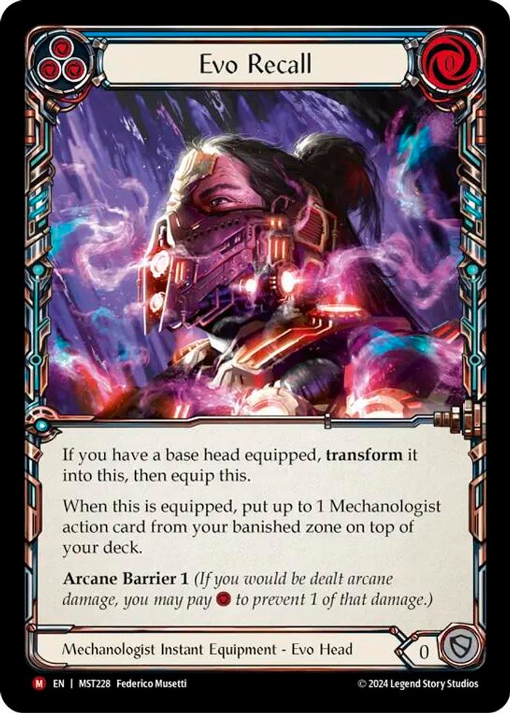 COLD FOIL Evo Recall - MST228 - M - Part the Mistveil