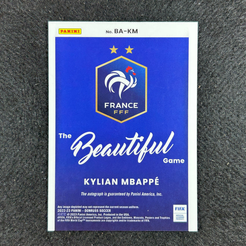 Image Kylian Mbappé image beautiful image beautiful image beautiful image beautiful image beautiful image beautiful - 2022-23 Donruss Fifa Kylian Mbappe The Beautiful Game Auto Base No ...