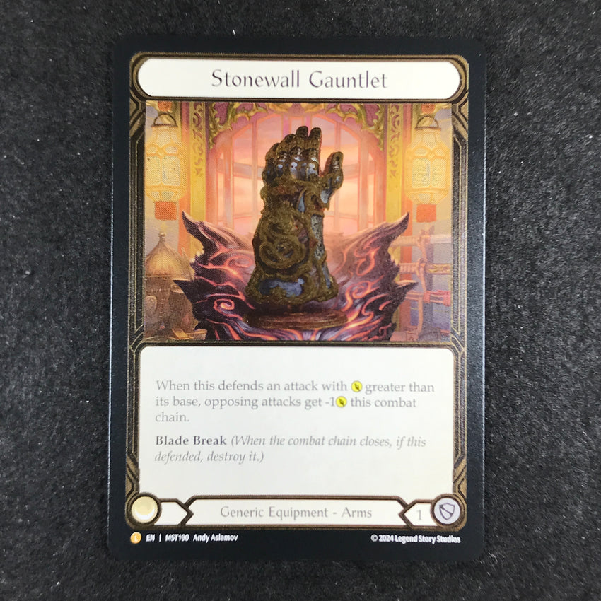 COLD FOIL Stonewall Gauntlet - MST190 - L - Part the Mistveil