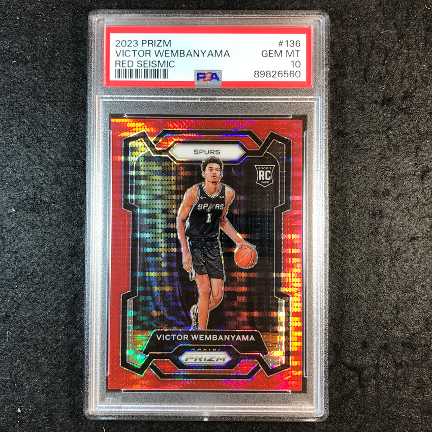 PSA10 NBA victor wembanyama prizm 懐かしき RC 売買されたオークション情報 落札价格 【au  payマーケット】の商品情報をアーカイブ公開