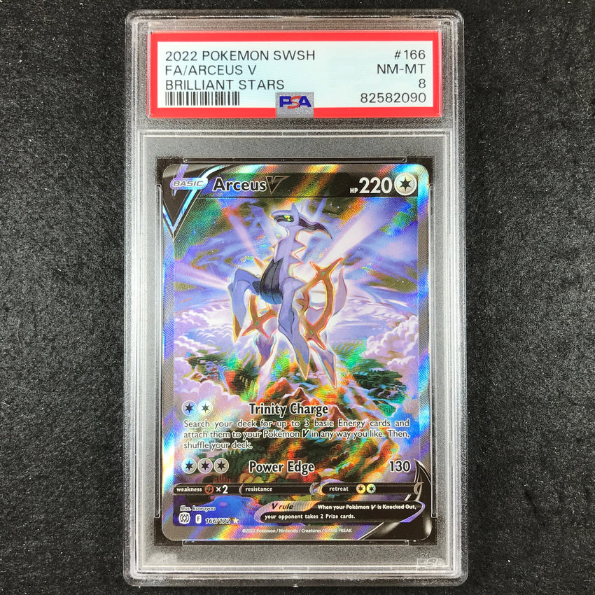 Pokemon sale Arceus V Alternate Full Art-PSA 8