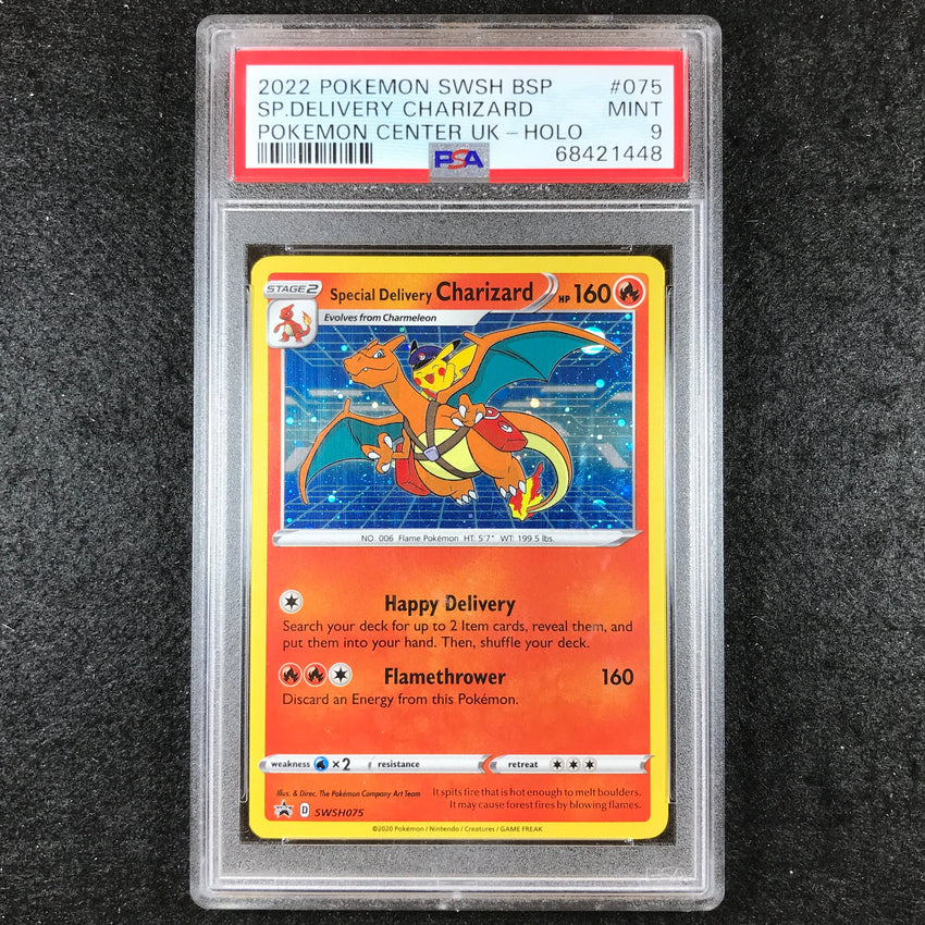 Special delivery Charizard popular psa 9 Pokemon cards