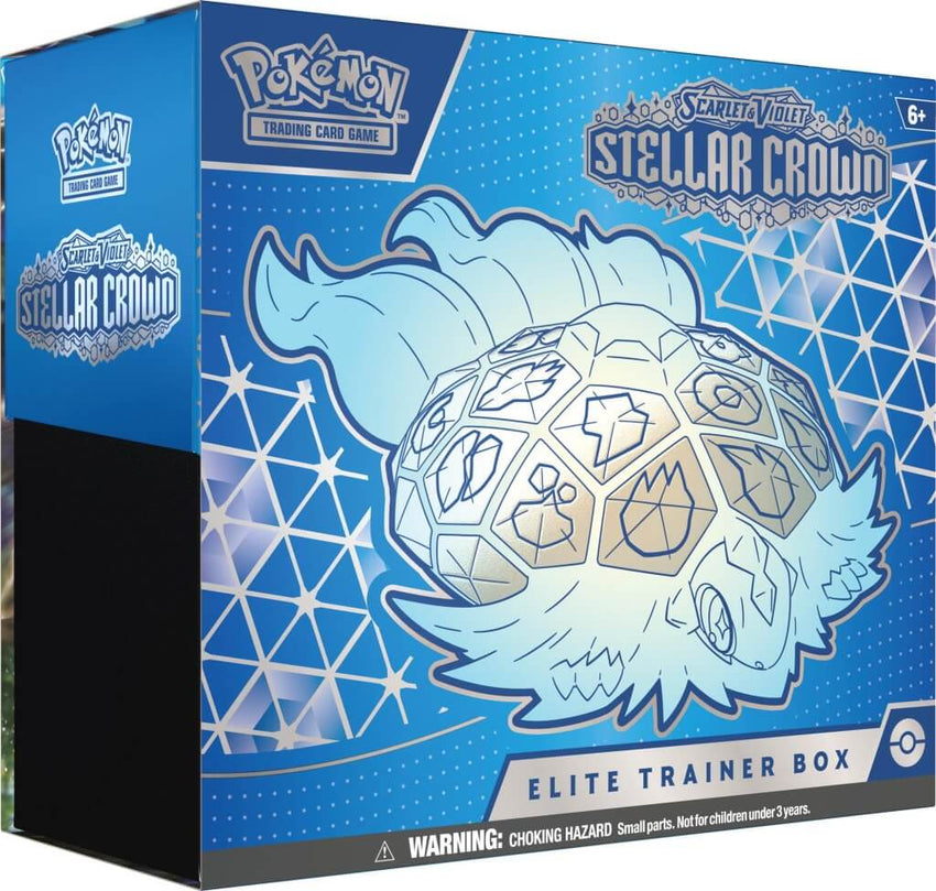 Pokemon TCG SV07 Scarlet & Violet Stellar Crown Elite Trainer Box