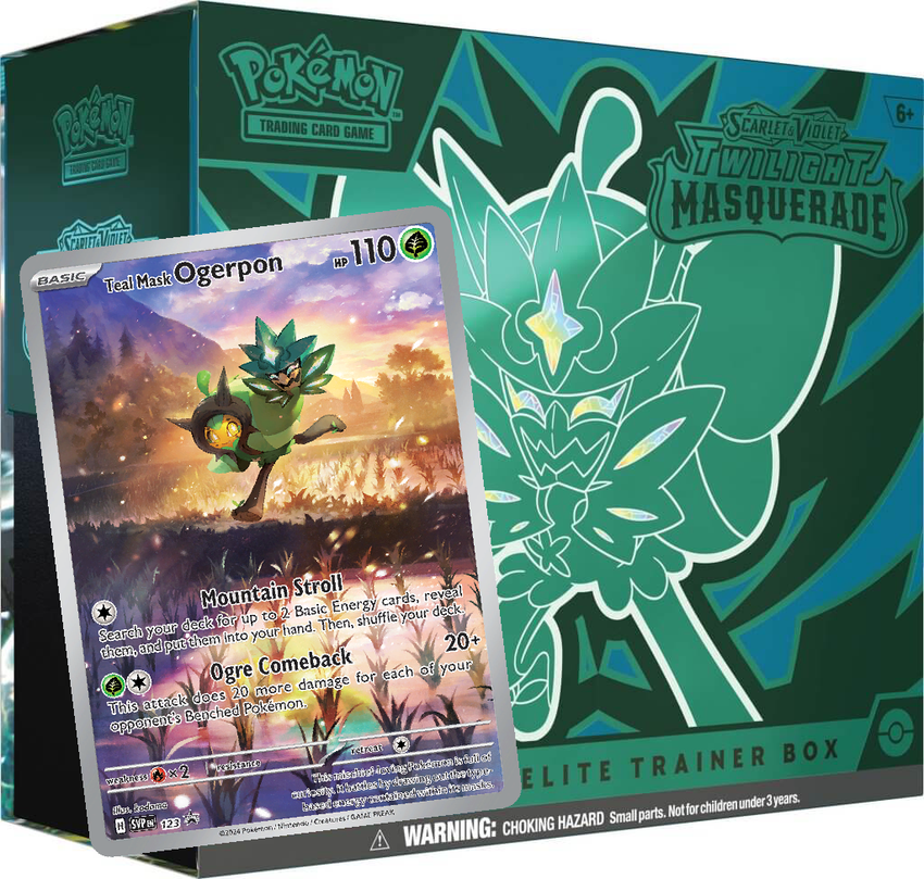 Pokemon TCG SV06 Twilight Masquerade Elite Trainer Box