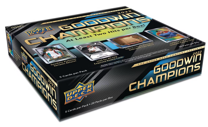 2022 Upper Deck Goodwin Champions Hobby Box