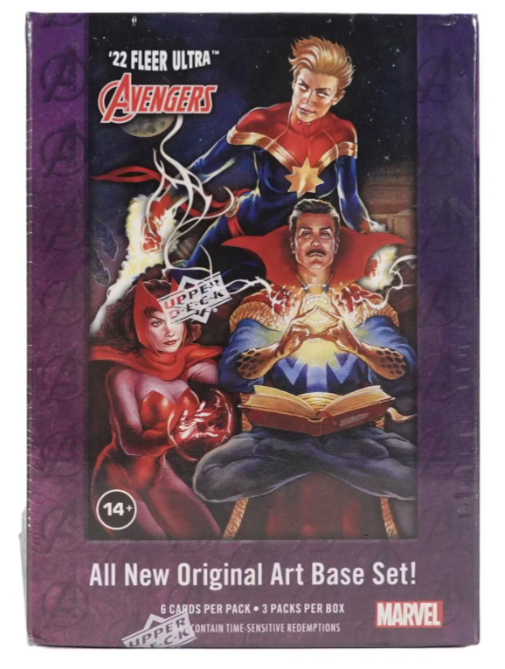 2022 Upper Deck Fleer Ultra Avengers Blaster Box | Jambalaya 