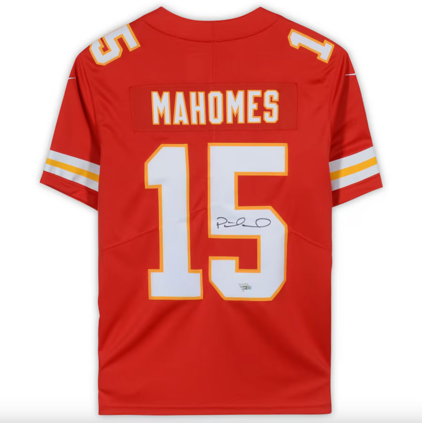 Fanatics Authentic Patrick Mahomes Kansas City Chiefs Autographed Nike Red Limited Jersey