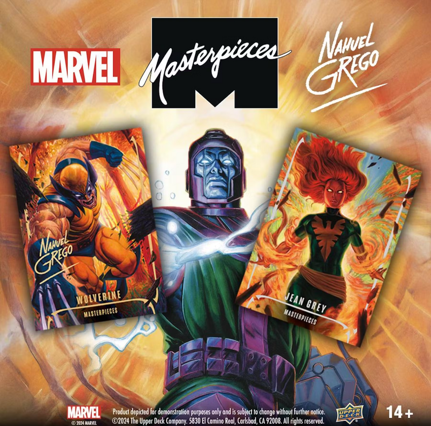 2024 Marvel Masterpieces - Nahuel Grego (Spider-Man Bonus) 1-Box Break #25318 -  Character Team Based - Jan 24 (12pm)