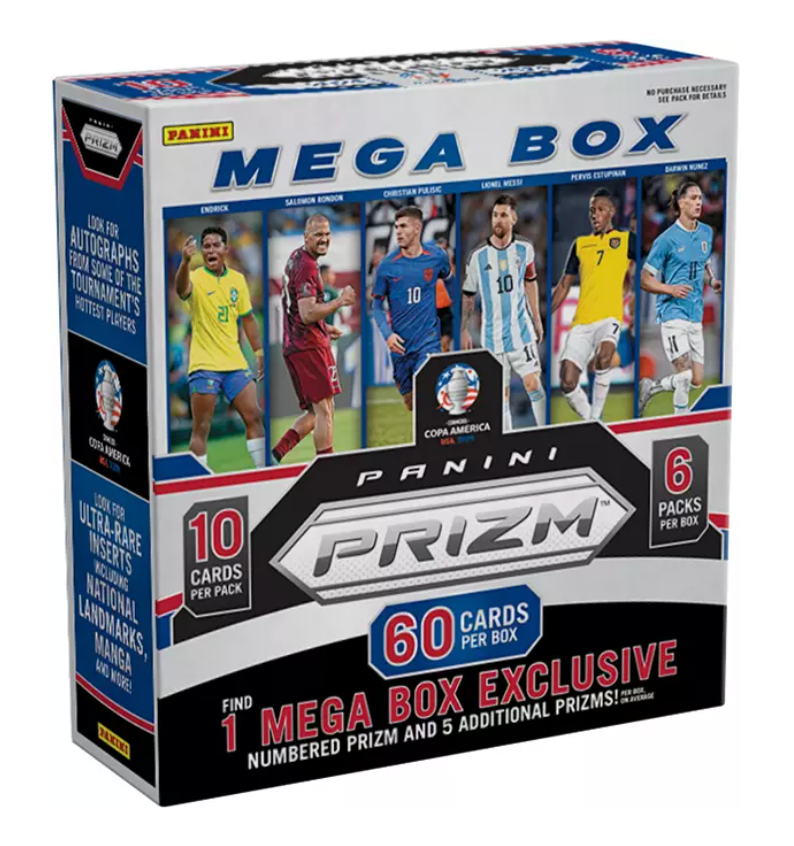 2024 Panini Prizm COPA America Soccer Mega Box