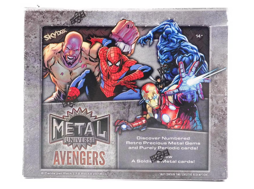 Upper Deck Marvel Metal Universe Trading Card lot of 4 Blaster sale Boxes Ships Today