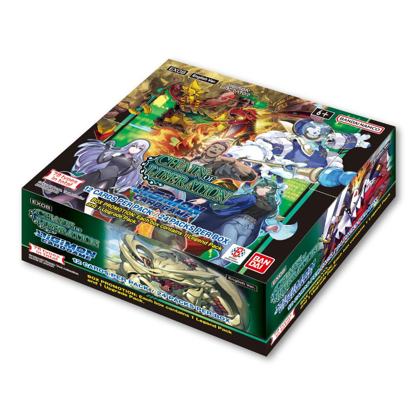 Digimon Card Game [EX08] Chain of Liberation Booster Box (Pre Order Jan 10)