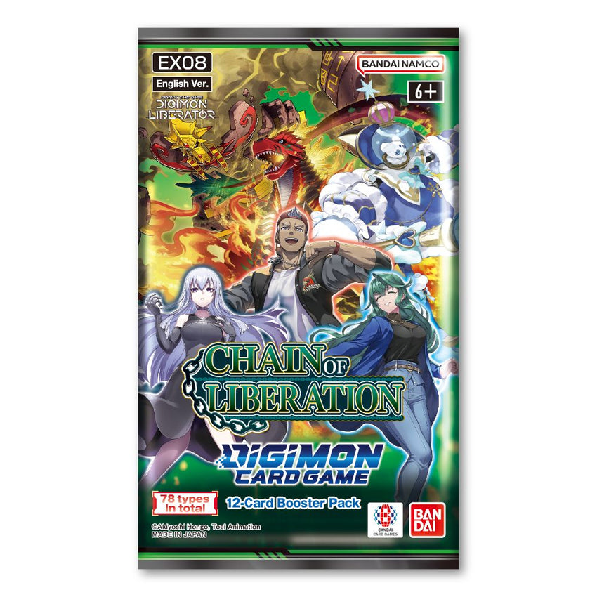 Digimon Card Game [EX08] Chain of Liberation Booster Box (Pre Order Jan 10)