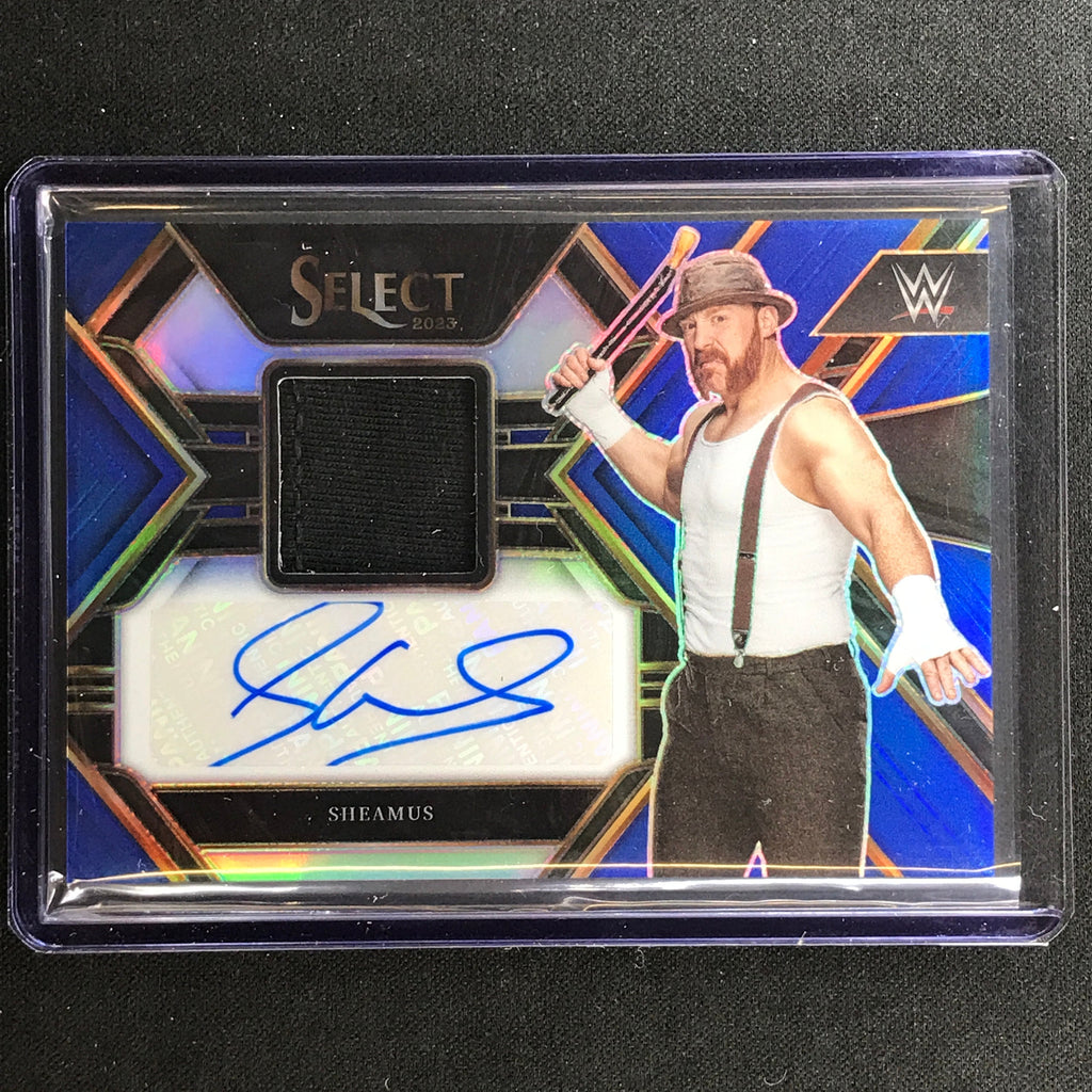 2023 Select WWE SHEAMUS Autographed Memorabilia Relic Auto Blue 31/35 ...