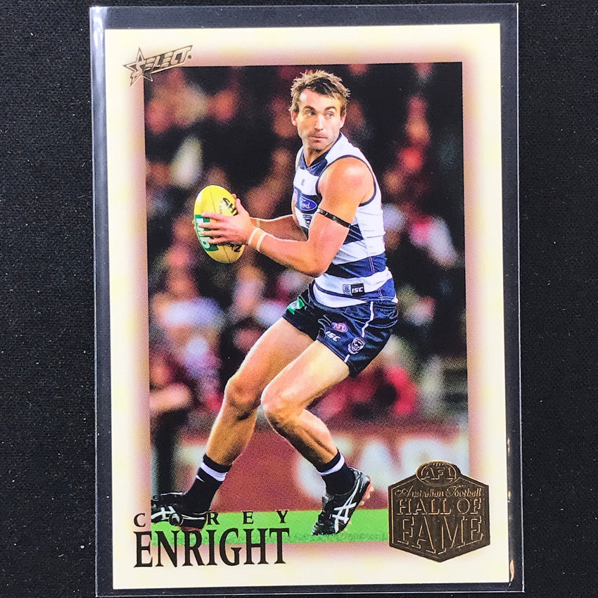 2023 Legacy Afl Corey Enright Hall Of Fame Inductees Limited Edition 83/290