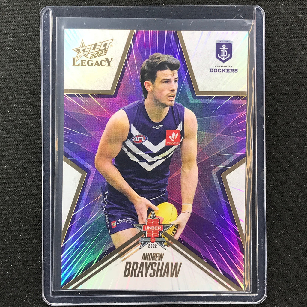 2023 Legacy Afl Andrew Brayshaw 2022 22 Under 22 135/195 – Cherry ...