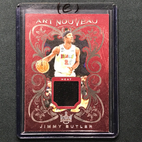 2023-24 Court Kings JIMMY BUTLER Art Nouveau Jersey Relic #JIM (C)