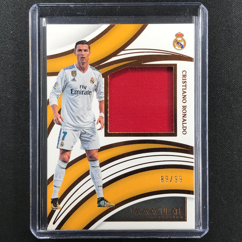 2022-23 Immaculate CRISTIANO RONALDO Brilliance Jersey Relic Bronze 89 ...